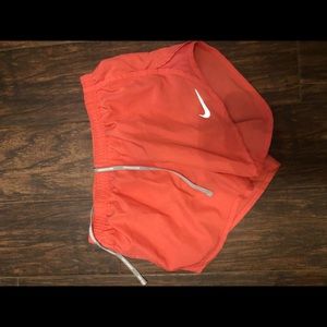 pink nike shorts